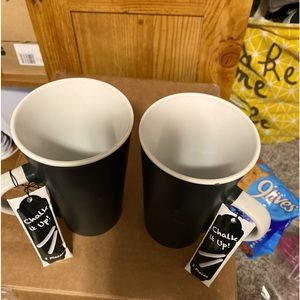 16oz chalkboard coffee mugs